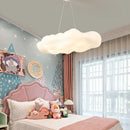 Ljojo Modern Acrylic Cloud Shape Chandelier for Living Room Bedroom Decor