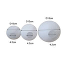Ljojo Matte White Glass Shade Replacement for DIY Lamp Accessory