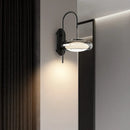 Italian Minimalist Living Room Black Wall Lamps Modern Creative Glass Light Bedroom Atmosphere Bedside Lights by Ljojo