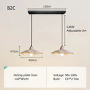 Japanese Homestay Restaurant Lamp: Cream Nordic Style Chandelier by Ljojo