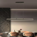 LED Dining Room Chandelier White Minimalist Lamps Nordic Island - Ljojo
