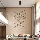 Ljojo Minimalist Duplex LED Chandelier for Living Room, Restaurant, Villa Hall