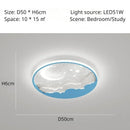 LED Ceiling Lamp Stylish Romantic Lighting Kids Room Nursery Decor Ljojo