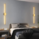 60/80/100CM LED Wall Sconce Strip Modern Aluminum Bedroom Living Room Wall Lamp Ljojo Lighting Fixtures