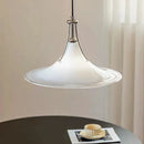 Ljojo Magnolia Glass Pendant Light - Modern LED Bedroom Dining Lamp