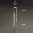 Modern Minimalist LED Ceiling Chandelier Lamps | Square Suspension Pendant Lights by Ljojo