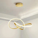 Ljojo LED Chandelier: Modern Dimmable Lighting for Home, Hotel, Living Room