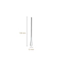 Ljojo Long Handle Stainless Steel Teaspoon for Coffee, Tea, Dessert, and Ice Cream
