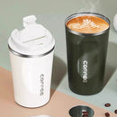 Ljojo 304 Stainless Steel Thermos Tumbler Double Wall Insulated Coffee Mug - 510ML