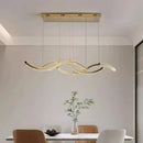 Ljojo Luxury Crystal Pendant Chandelier with Remote Control Dimmable Lights