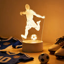 LED 3D Football Theme Table Lamp for Sports Enthusiasts - Creative Bedroom Night Light