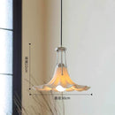 French Antique Style Ceramic Flower Pendant Lamp Bedroom Bedside Hanging Line Light by Ljojo