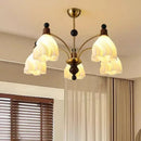 Gold Glass Ceiling Chandelier Modern Living Room Bedroom Lighting by Ljojo