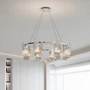 Ljojo Modern Black U-shaped LED Pendant Chandelier for Elegant Home Décor