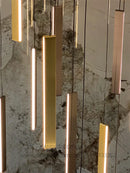 Ljojo Long Ceiling LED Chandelier for Living Room Decoration