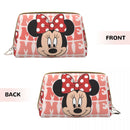 Ljojo Minnie Mouse Cosmetic Bag: Trendy Large Capacity Makeup Case