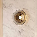 Ljojo Modern Amber Glass Wall Lamp LED Sconce Lighting Fixture