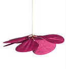 Ljojo Contemporary Fabric Chandelier Pendant Light for Living Room Dining Table & Bedroom
