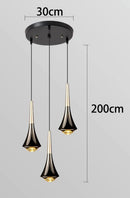 Ljojo LED Pendant Chandeliers for Modern Living and Dining Room Lighting
