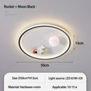 Astronaut LED Ceiling Light for Kids Boys Bedroom Dream Space Lighting by Ljojo
