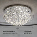 French Dining Room Crystal Led Pendant Lights - Modern Luxury Bar Hanging Lamps by Ljojo