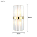 Crystal Wall Lamp for Bedroom & Living Room - Postmodern Light Luxury Aisle Lighting by Ljojo