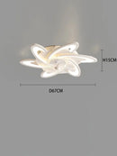 Ljojo Low Noise Ceiling Fan Chandelier for Home Decoration