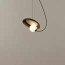 Ljojo 3D Floating Ball Chandelier - Nordic Retro Pendant Light for Living Room