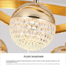 Ljojo Modern Acrylic Crystal Children Chandelier Pendant Lamp for Home Decor LED Indoor Lighting