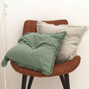 Ljojo Light Green Tassel Cushion Cover - Nordic Style Living Room Decor