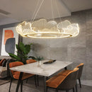 Ljojo LED Lotus Leaf Ceiling Chandelier for Home Decor and Light Fixtures