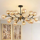 Nordic Glass Ball Light Led Ceiling Chandelier Indoor Lighting Fixture Ljojo