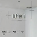 Ljojo™ LED U-shaped Pendant Chandelier: Modern Nordic Ceiling Hanging Lamp