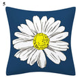 Flower Letter Print Cushion Cover for Stylish Home Decor by Ljojo