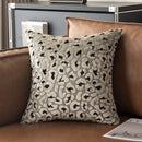 Ljojo 3D Leopard Print Sherpa Pillow Cover 18x18 Inch in Various Colors