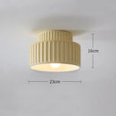 Nordic Resin Ceiling Light for Bedroom Hallway Living Room by Ljojo