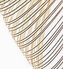LED Hanging Chandelier Millet Field Wooden Pendant Light - Home Decor Restaurant Lighting Ljojo