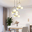 Ljojo Modern Minimalist LED Pendant Lights Bubble Spherical Bar Hanging Lamps Island Decor