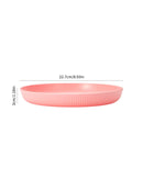 Ljojo 4pcs Reusable Plate Set for Travel, School, Picnic, Camping, Party