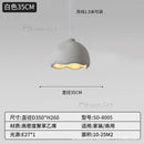 Japanese Wabi Sabi Pendant Light | Simple Modern LED Fixture by Ljojo for Dining Hallway