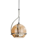 Modern Glass Pendant Light Luxury Creative Home Decor Iron Light for Living Room - Ljojo