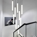 Ljojo LED Pendant Light Chandeliers for Living Room Staircase Indoor Lighting