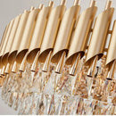 Crystal Pendant Light Modern Luxury Chandelier for Dining Room Bedroom - Ljojo