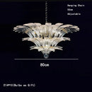 Luxury European Murano Vintage Glass Chandelier LED for Living Room Staircase Villa Ljojo