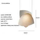 Japanese Fabric Pendant Lamp Handmade Wabi Sabi Light by Ljojo