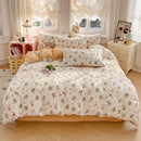 Ljojo 2025 Spring Summer Quilt Cover Set 13070 High-Count Cotton Bedding
