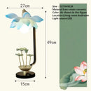 Contemporary Lotus Table Lamp Chinese Style for Living Room by Ljojo