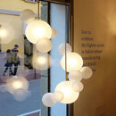 Italian Design Glass Bubble Pendant Light Chandelier for Living Room by Ljojo