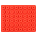 Ljojo 48 Hole Chocolate Donut Silicone Mold Pastry Decorating Tools