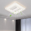 Modern Acrylic LED Ceiling Fan Light | Invisible Blades | Home Decor Lighting by Ljojo